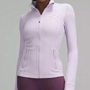 Lululemon Define Jacket Nulu lilac ether size 6